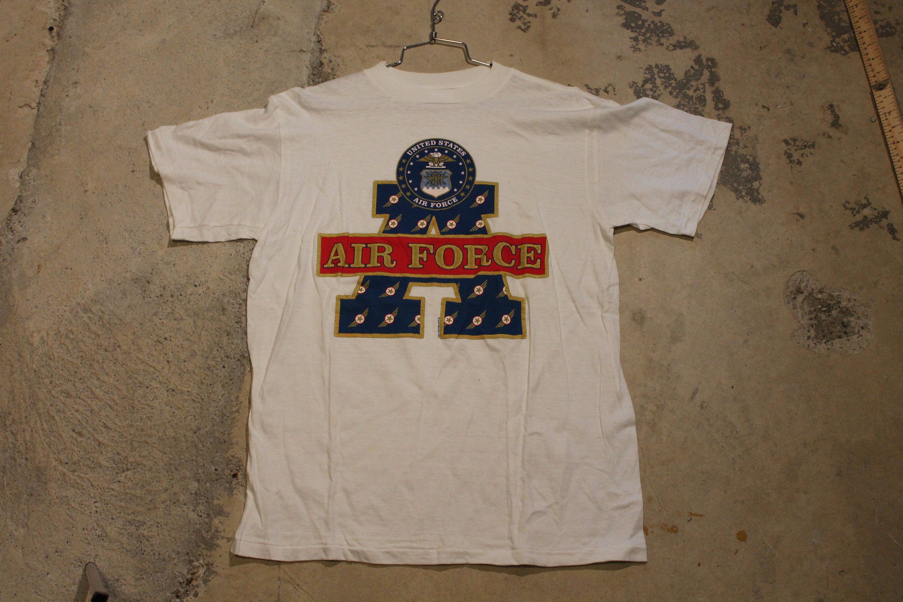 Vintage 1990s United States Air Force Graphic T Shirt