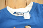 Vintage 1990s Cute Puppies & Teddy Bears Crewneck Sweater