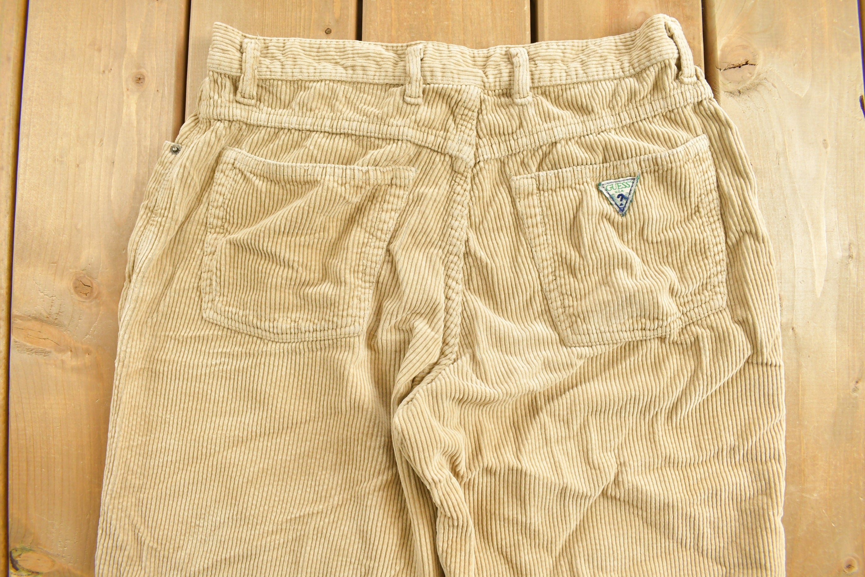Vintage 1990s Guess Corduroy Pants Size 31 x 26