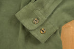 Vintage 1990s St Johns Bay Blank Green Button Up Shirt
