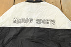 Vintage 1990s Menlow Sports Embroidered Windbreaker Jacket Men's Large / 90s Jacket / Lightweight / Running Athletic Sportswear / Athleisure
