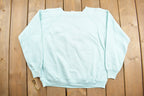 Vintage 1980s Cute Abstract Flowers Crewneck Sweater