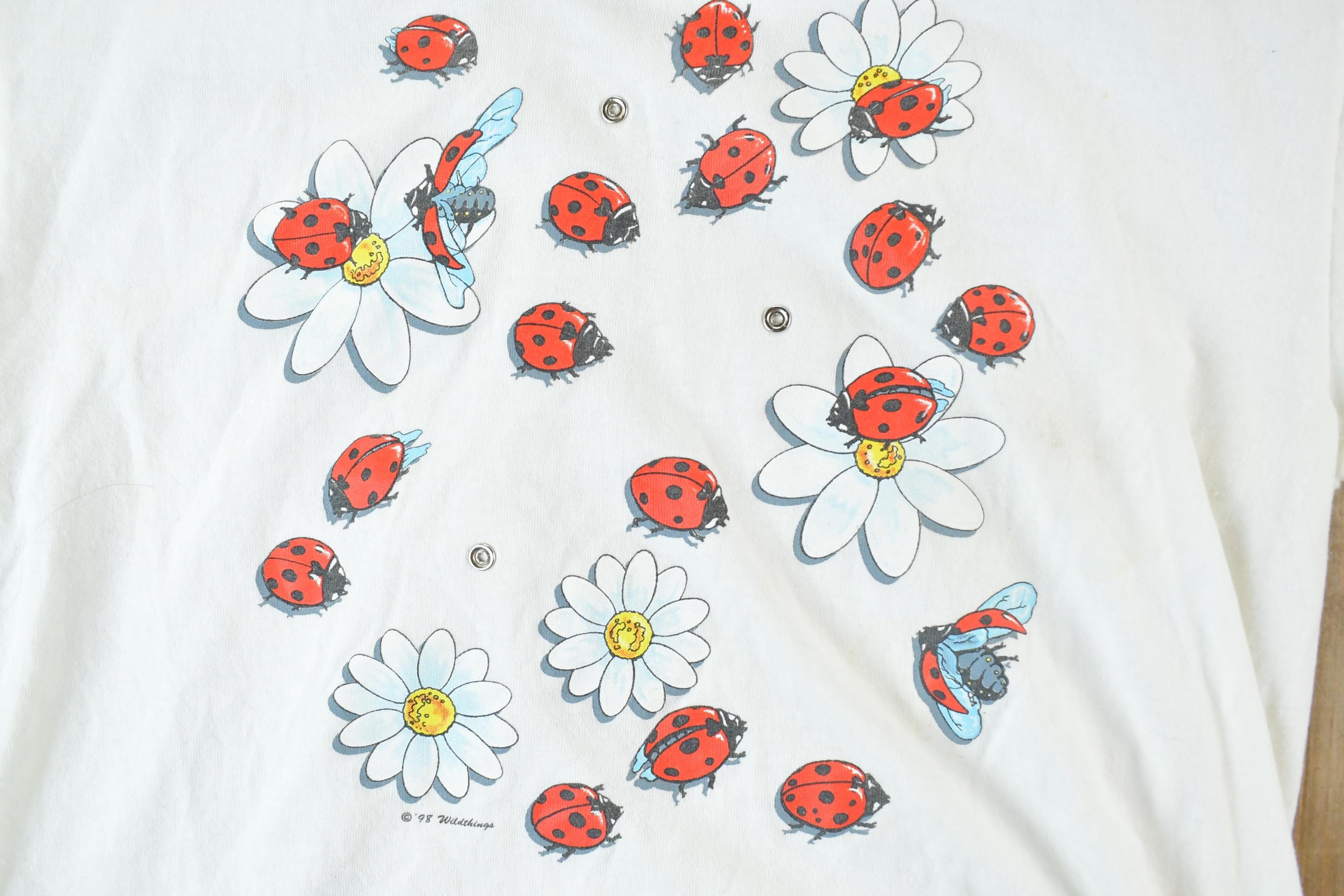 Vintage 1998 Tulsa Zoo Ladybug Single Stitch T-Shirt