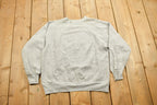Vintage 1960s Blank Grey Raglan Sweatshirt  60s Crewneck  Made In USA  True Vintage  Streetwear  60s Blank  60s Sweater