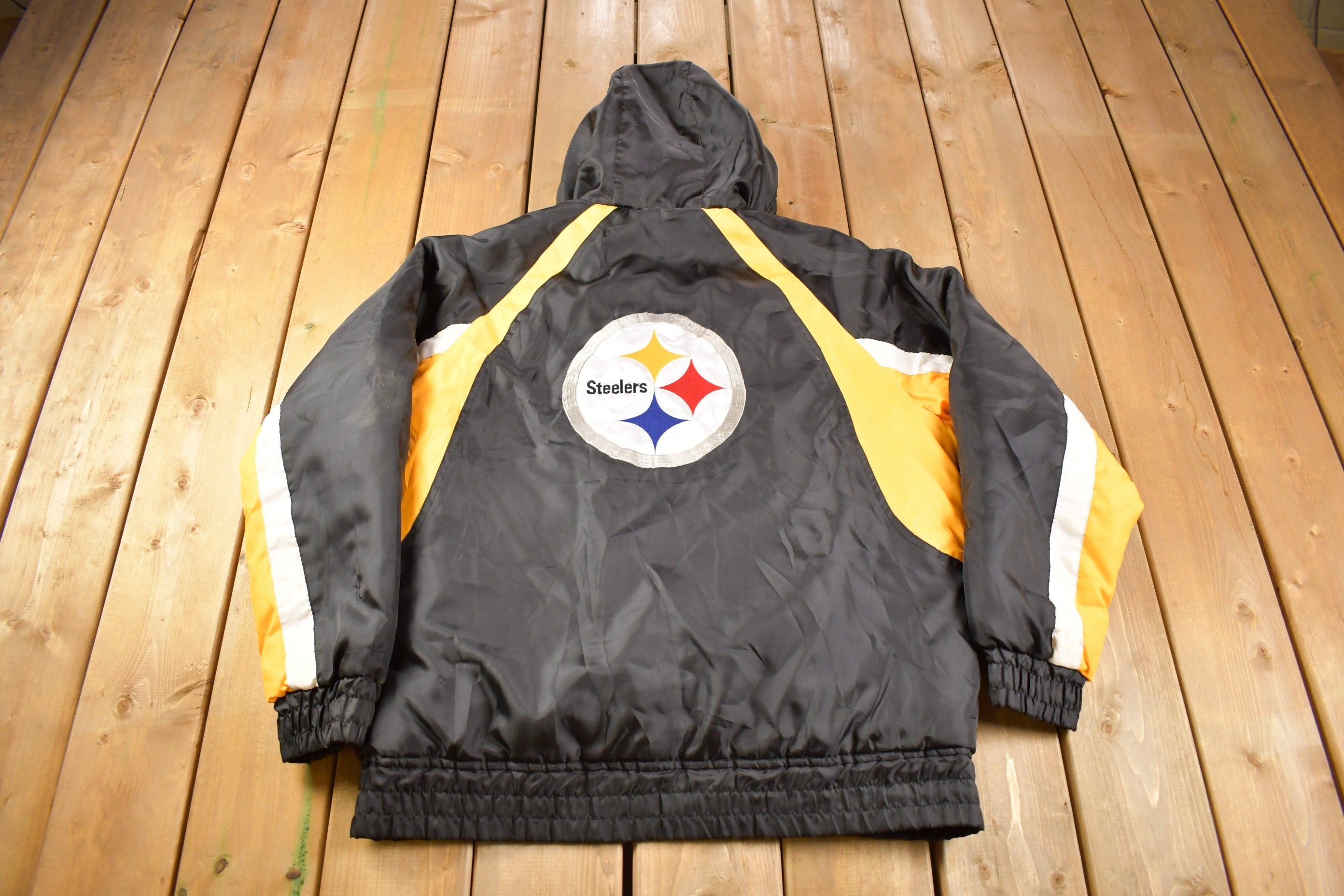 Vintage 1990s Pittsburgh Steelers NFL Game Day Jacket