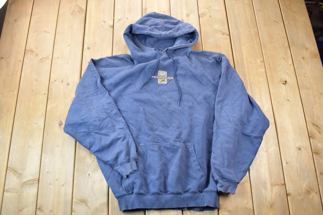 Vintage 1990s Fox Racing Graphic Hoodie