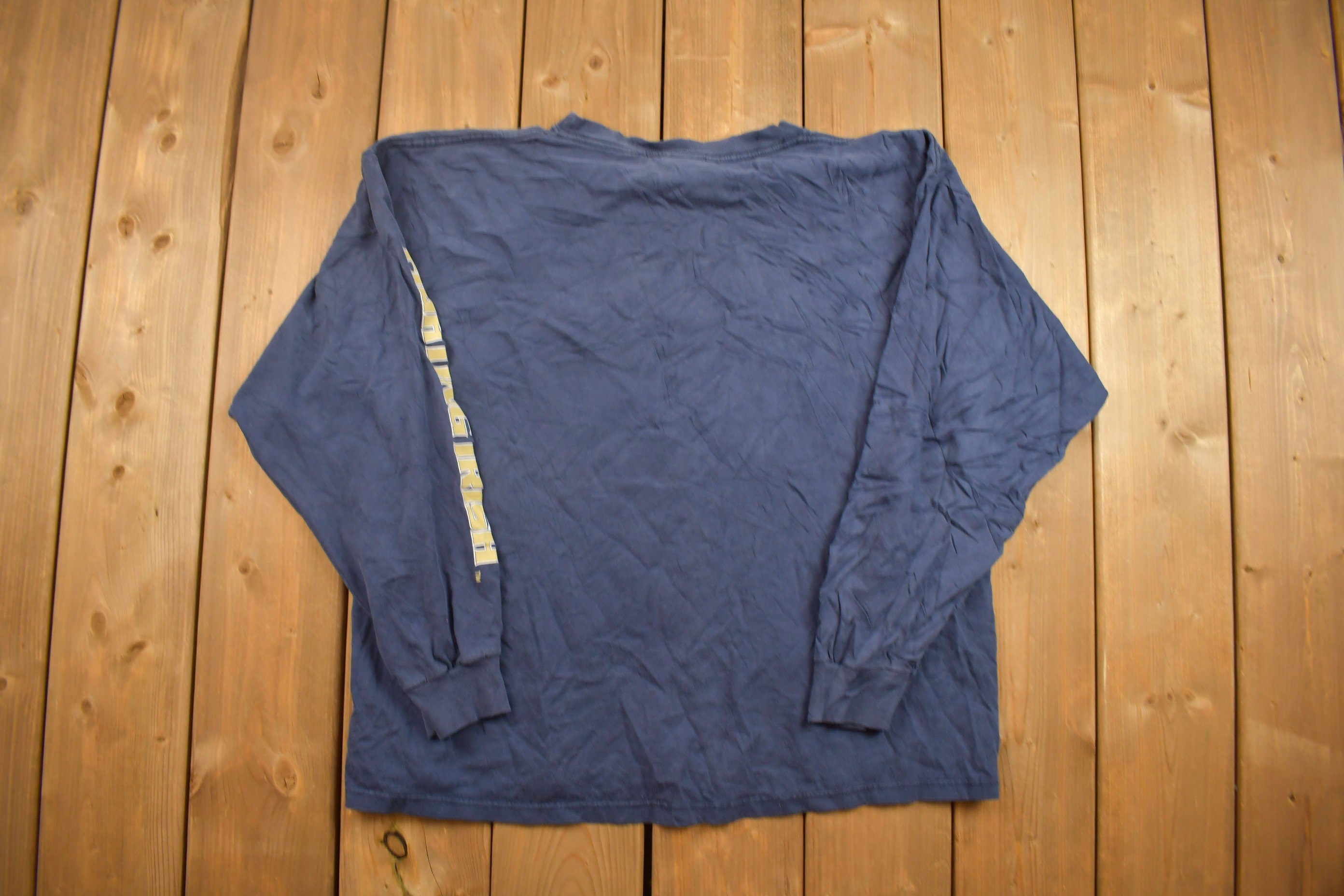 Vintage 1990s Notre Dame FIghting Irish Collegiate Long Sleeve Shirt