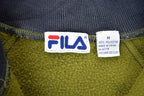Vintage 1990s Fila Quarter Zip Fleece Sweater