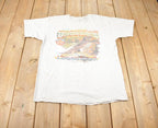 Vintage 1990s Heritage Reservation Stronger America Souvenir Travel T-Shirt Made In USA