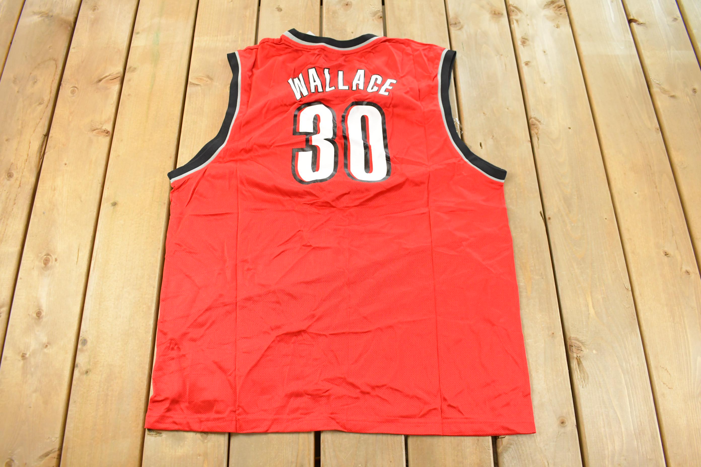 Vintage 2000s Deadstock Rasheed Wallace #30 Portland Trailblazers Reebok NBA Jersey Men's XL