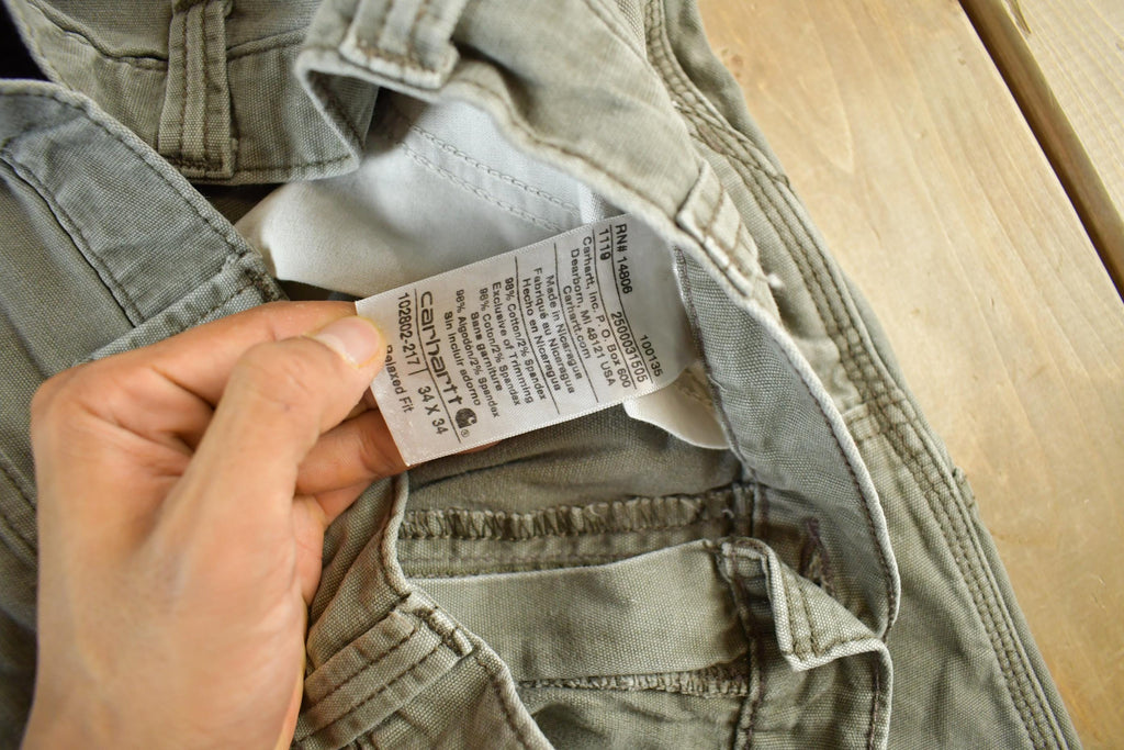 Vintage 2000s Carhartt Double Knee Work Pants Adult 34 x 34