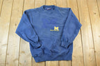 Vintage 1990s Michigan Wolverines University Crewneck