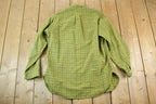 Vintage 1970s Pendleton Wool Flannel Button Up Shirt Men's Medium