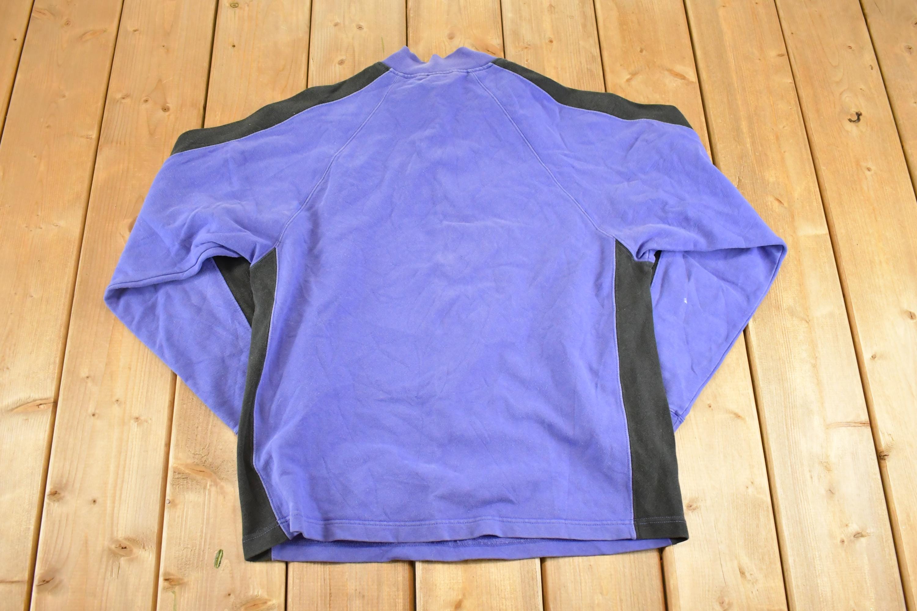 Vintage 1990s Gap Tech Quarter Zip Sweatshirt Mens S
