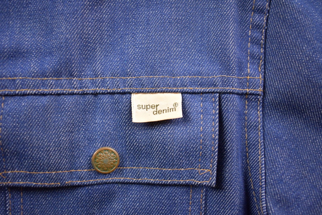 Vintage 1970s Super Denim Jean Jacket