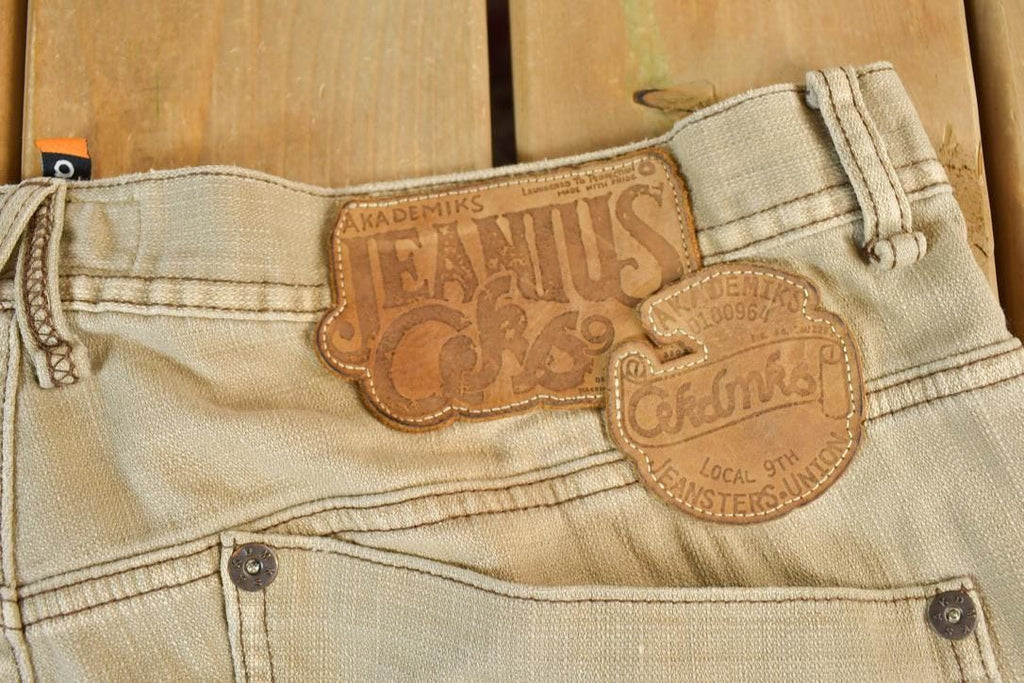 Vintage 1990s Akademiks Denim Hip Hop Jeans Size 40