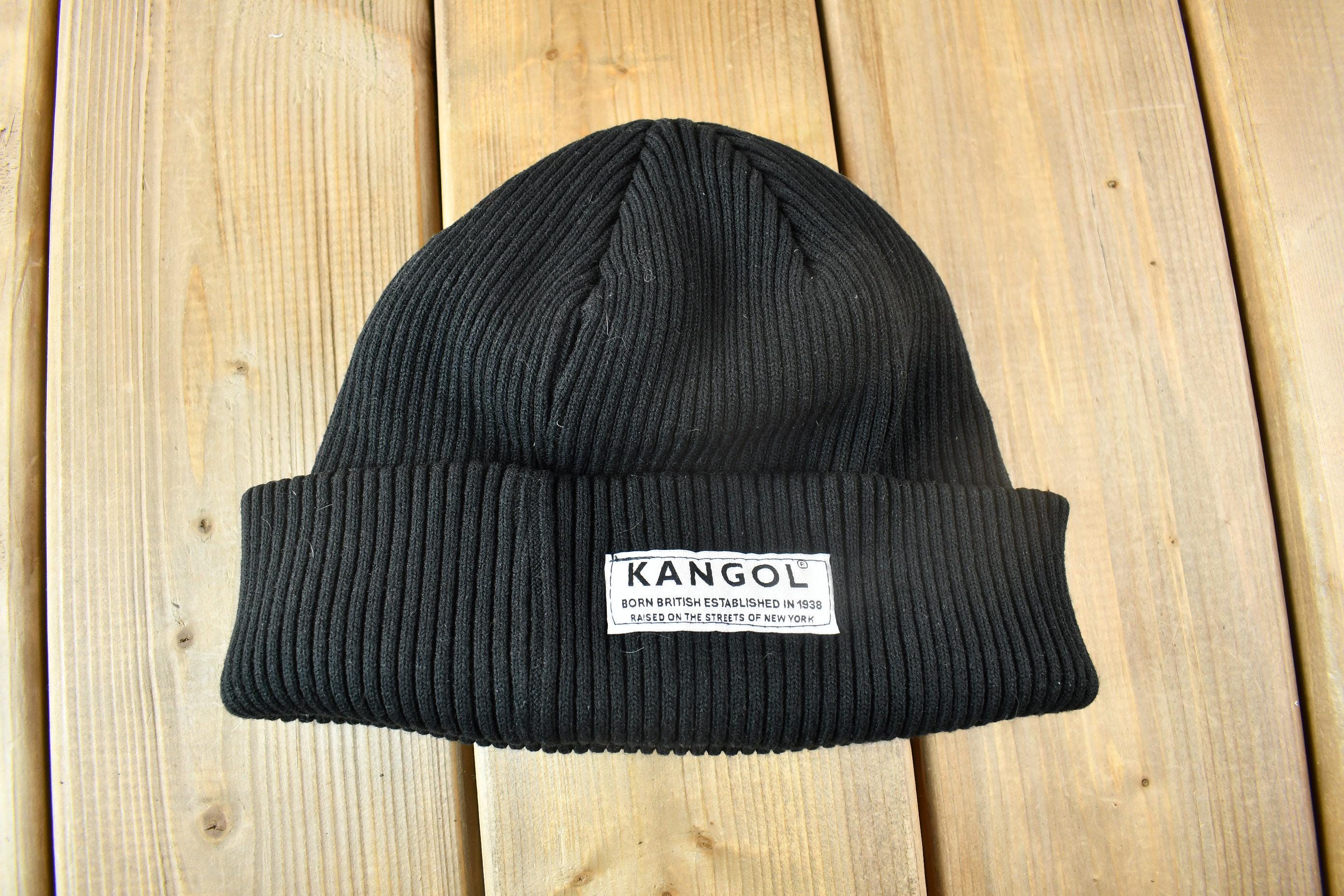 Vintage 1990s Kangol Eyelet Beanie Hat One Size