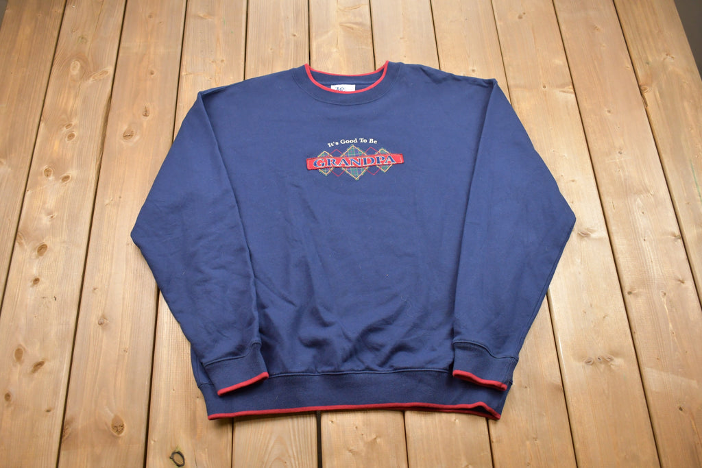 Vintage 1990s MC Sport Grandapa Crewneck Sweatshirt