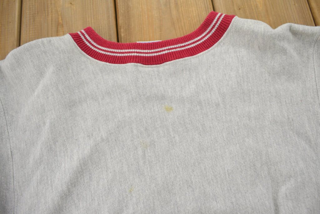 Vintage 1990s Champion Reverse Weave Embroidered Crewneck Sweatshirt