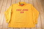 Vintage 1990s PACO Jeans USA Soccer Jersey Size Large