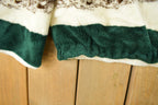 Vintage 1990s St. John's Bay Horses Nature All Over Print Full Zip Fleece Sweater Jacket Men's Large