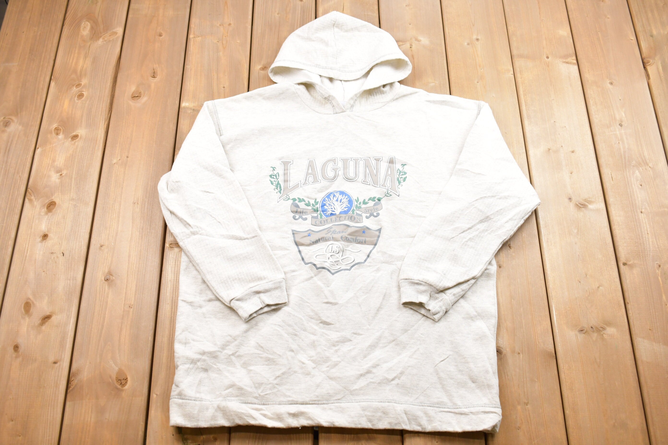 Vintage 1980s Laguna Graphic Hoodie
