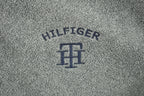 Vintage Tommy Hilfiger Embroidered Quarter Zip Fleece Sweatshirt