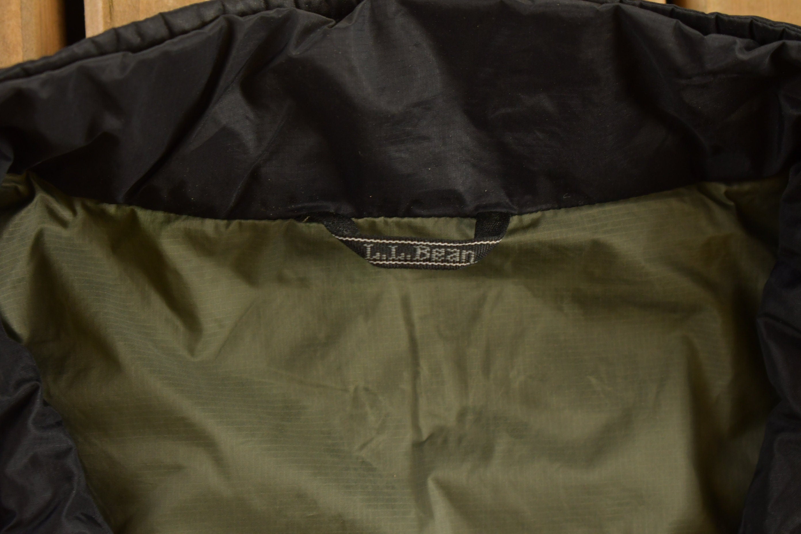 Vintage Blank LL Bean Quilted Puffer Jacket