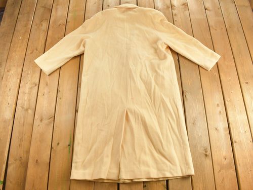 Vintage 1990s Kristen Blake Jacket Over Coat / Wool Jacket / Vintage 90s Jacket / Outdoor / Winter / Made In USA / Full Length Coat