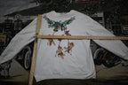 Vintage 1990s Blair Jingle Bells Angels Graphic Crewneck