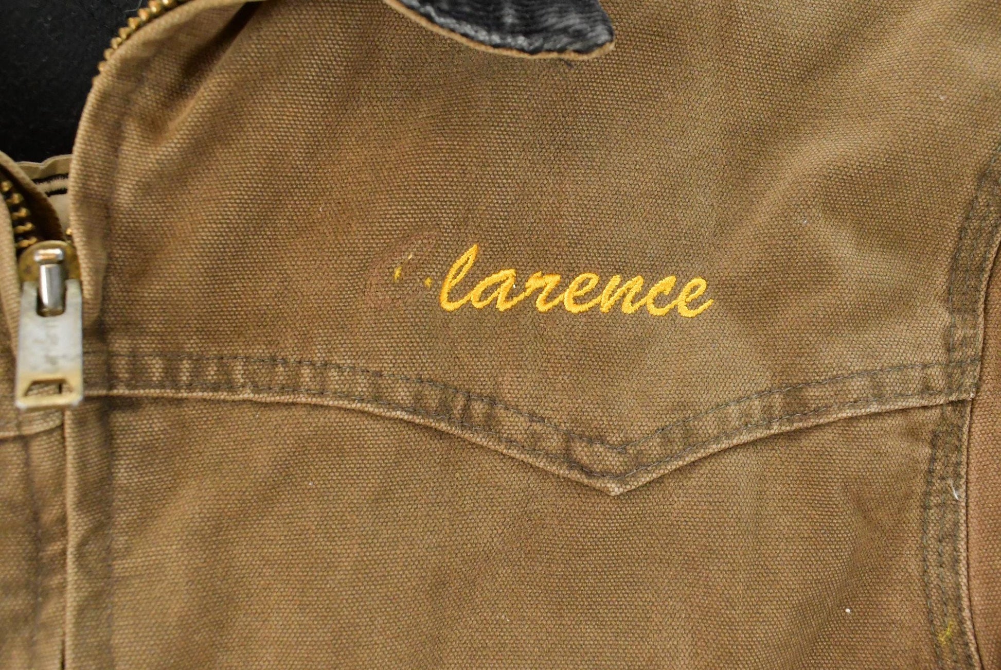 Vintage 1990s Carhartt Santa Fe Canvas Jacket Men's Large Tall