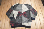 Vintage 1990s Tony Lambert Shawl Collar Knit Cardigan Sweater