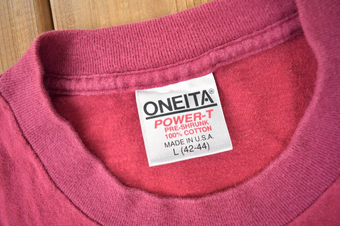 Vintage 1990s Eldridge's Harley Davidson Saint john New Brunswick Single Stitch Graphic T-Shirt Made In USA