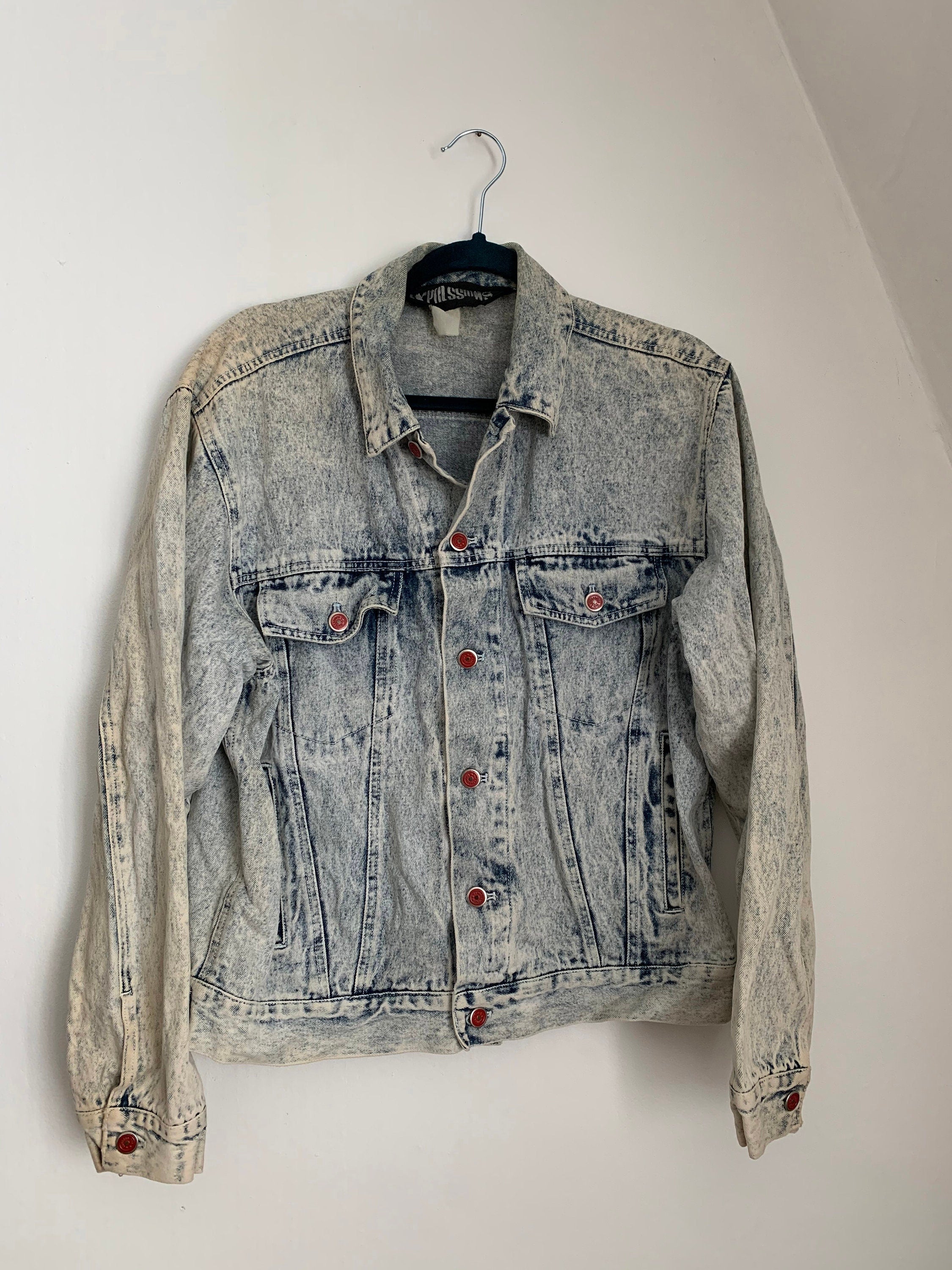 Acid Wash Denim Jacket
