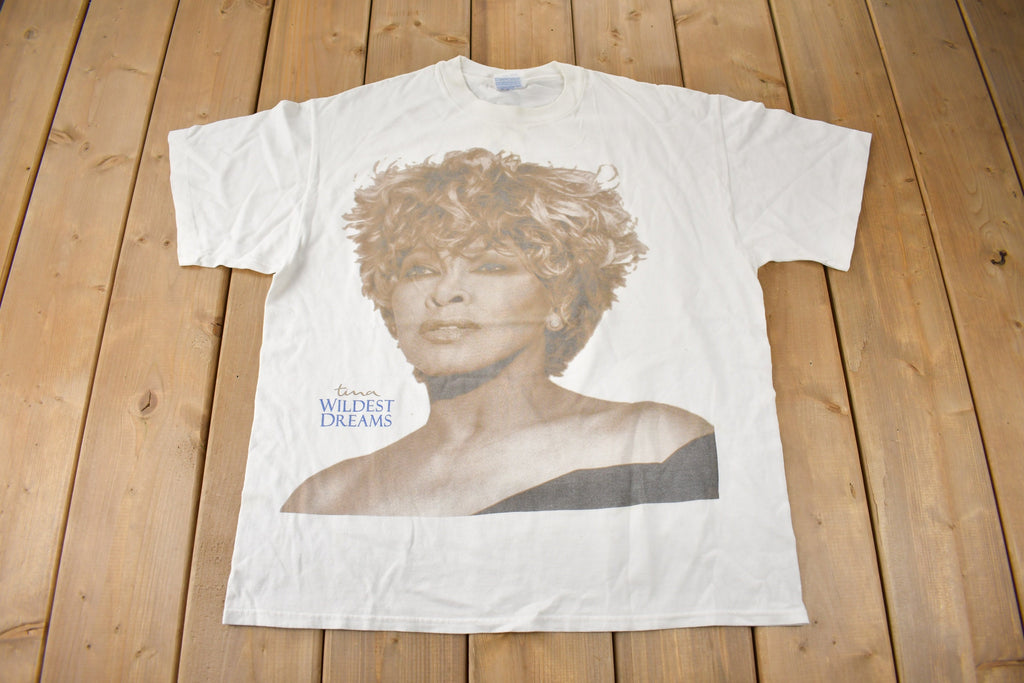 Vintage 1997 Tina Turner Wildest Dreams Tour Graphic T-shirt Size Large