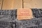 Vintage 1990s Levi's 550 Relaxed Fit Jeans Made In Canada Size 36x34