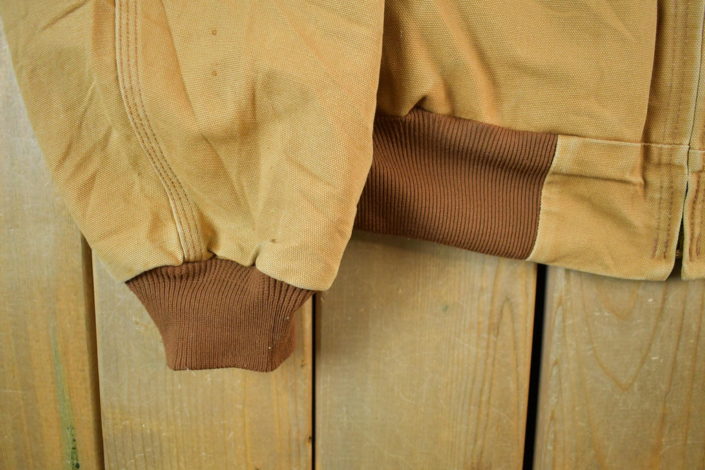 Vintage 1990s Carhartt Hooded Jacket Men's 2XL
