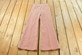 Vintage 1970s Gingham Polka Dot Bell Bottom Pants Women's 26 X 30