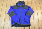 Vintage 1990s The North Face Fleece Sweater Jacket  Outdoorsman  90s Sweater  Streetwear  Hiking  Fleece Zip up