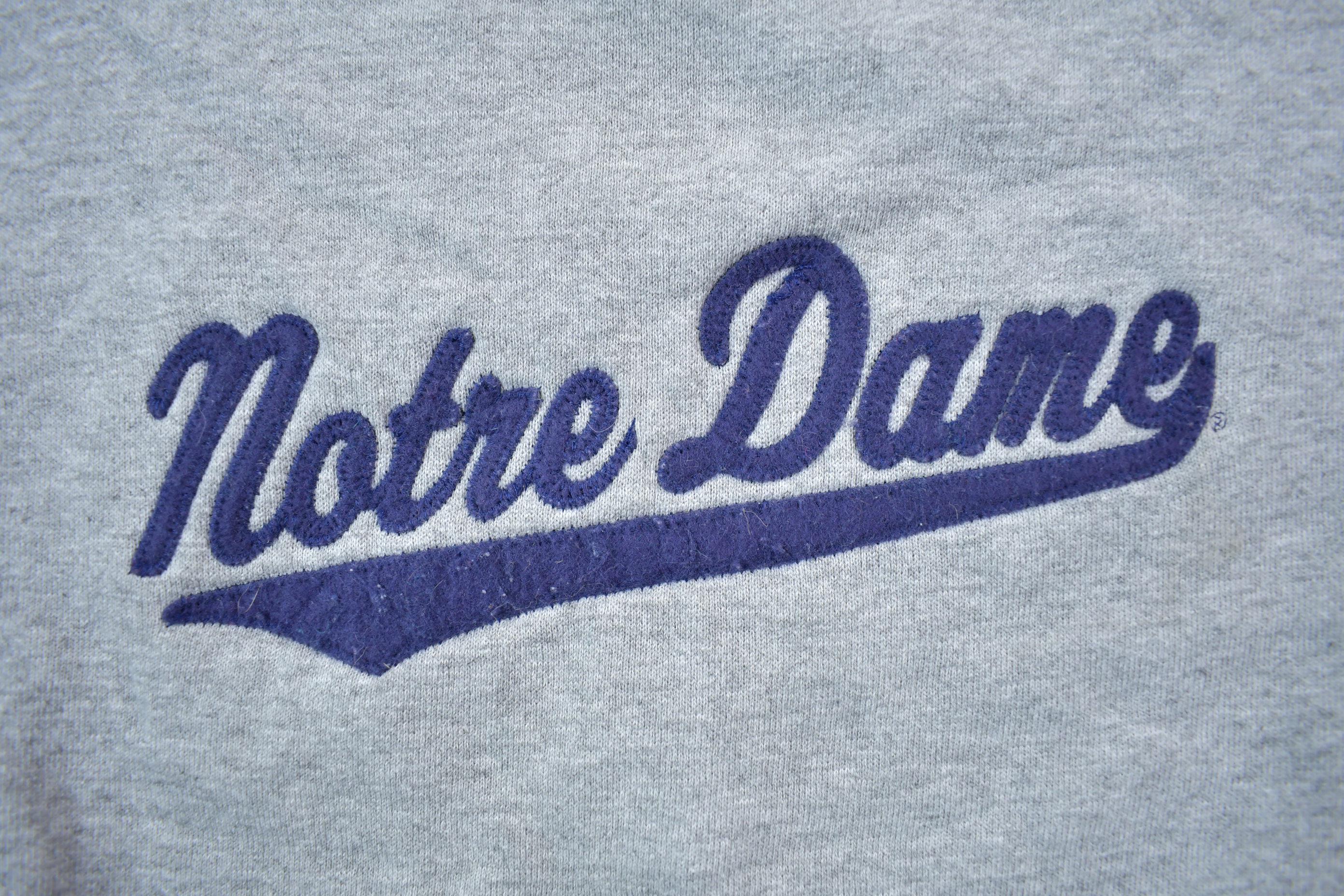 Vintage 1990s Notre Dame Crewneck