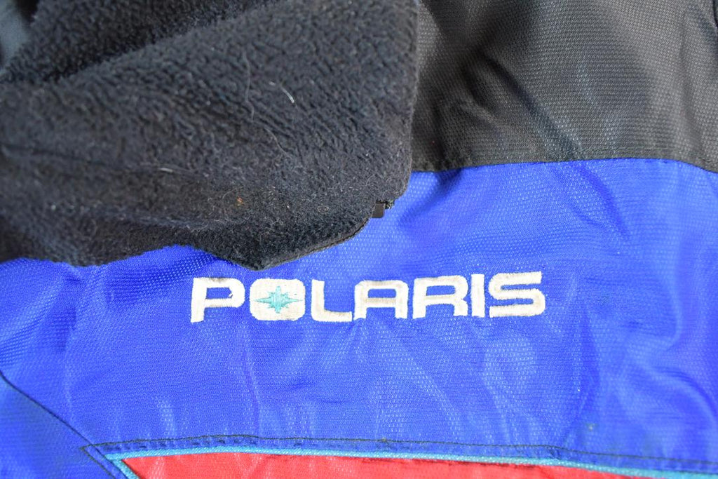 Vintage 1990s Polaris Snowmobile Indy Colour Block Jacket