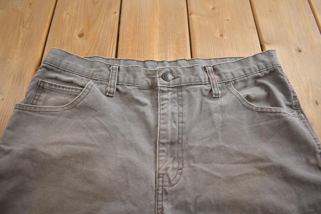 Vintage 1990's Dickies Distressed Work Pants Size 32x32