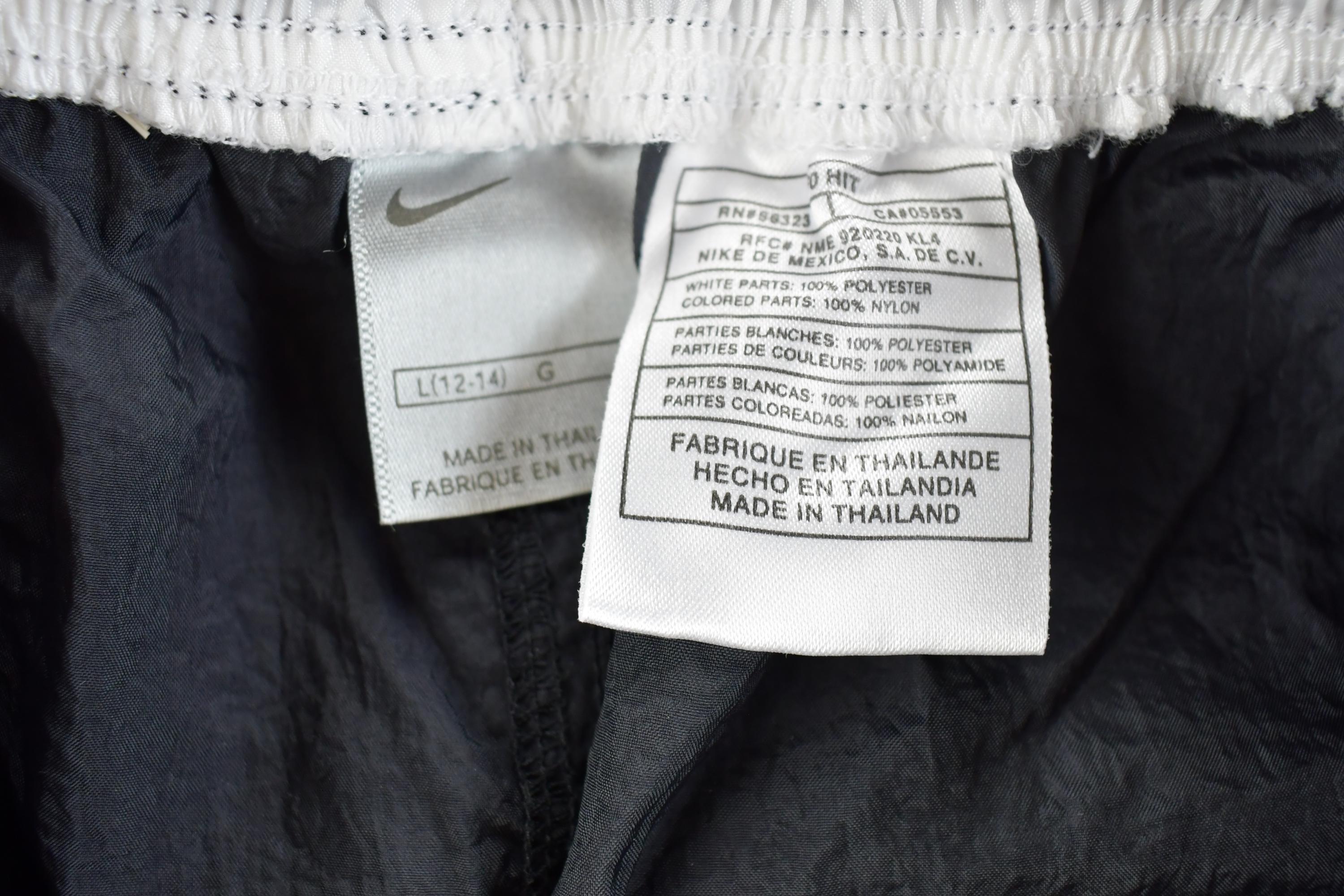 Vintage Y2K Nike Mini Swoosh Swim Shorts Size L