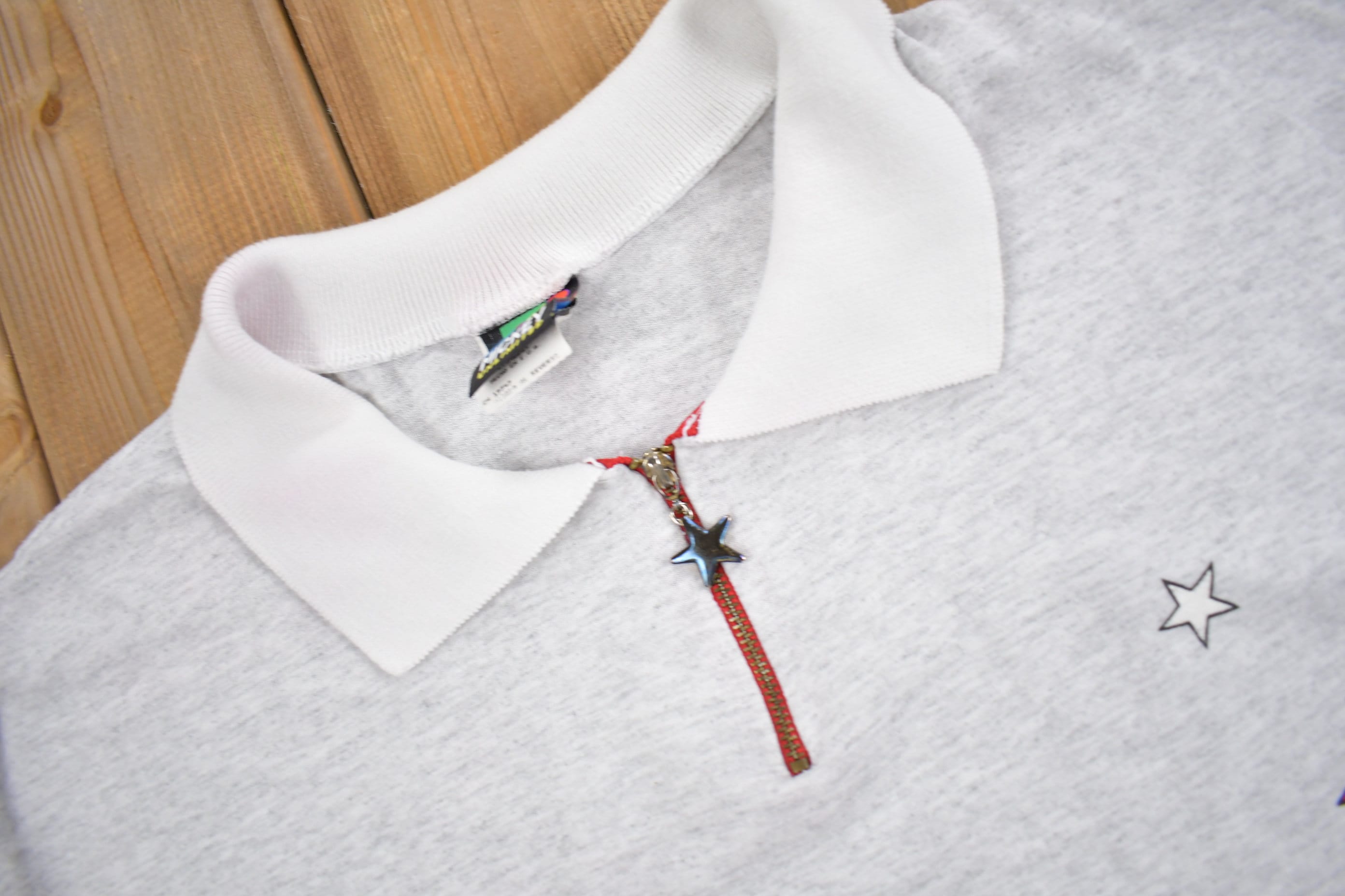 Vintage 1990s Mickey Legends Collared Long Sleeve Shirt