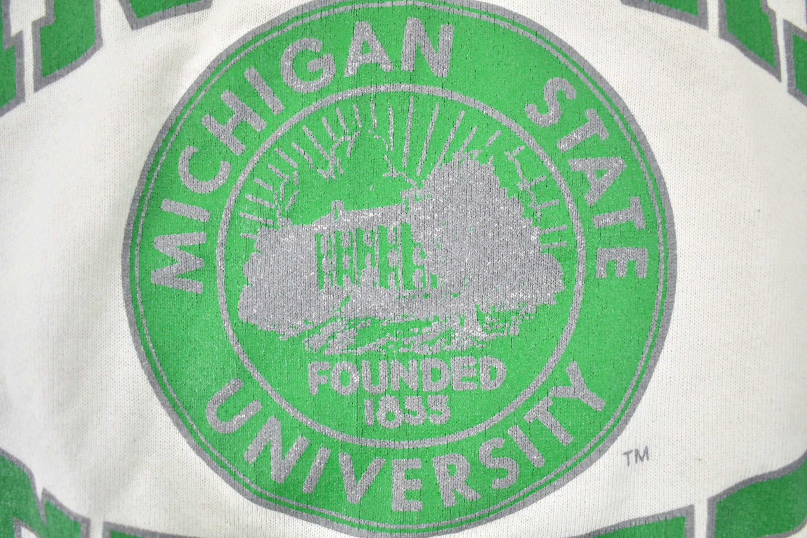 Vintage 1990s Michigan State University Crewneck