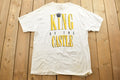 Vintage 1990s King Of The Castle Crown Logo Graphic T-Shirt