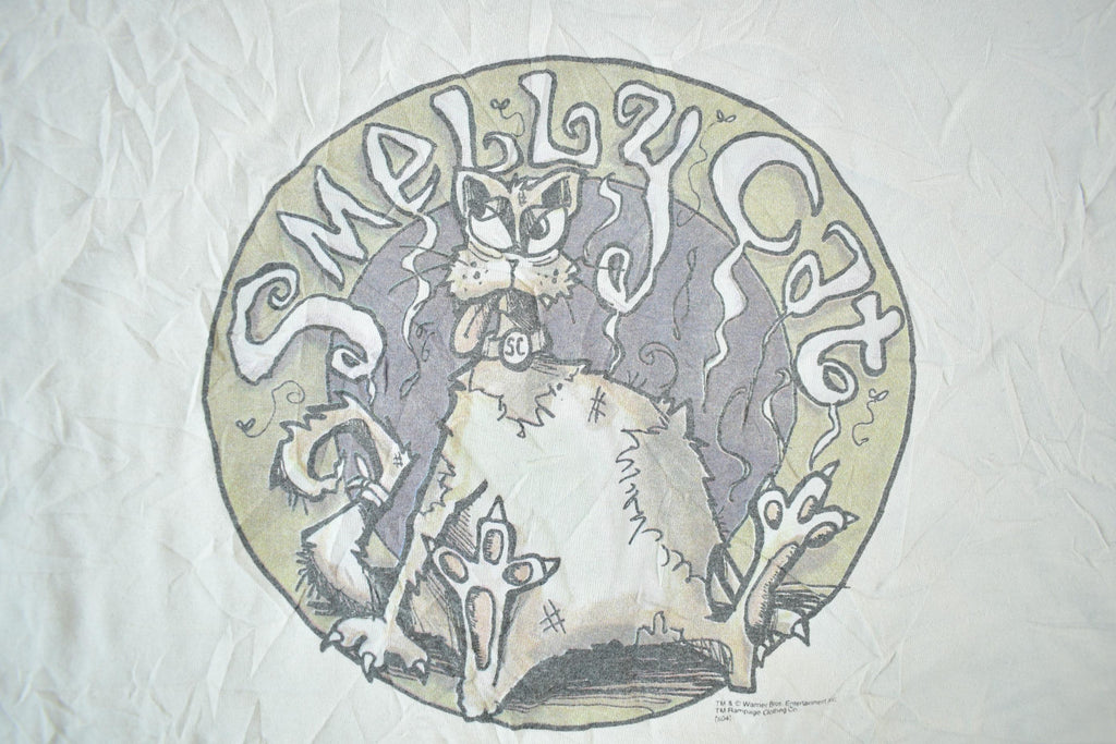 Vintage 1998 Smelly Cat Friends TV Promo Graphic T-Shirt Men's Large