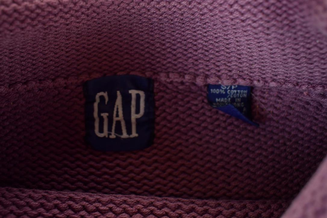 Vintage 1990s Gap Knit Crewneck Sweater / 90s Crewneck / Abstract Pattern / Preppy Knits
