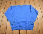 Vintage 1989 I Touch The Future I Teach Crewneck Sweatshirt Made In USA