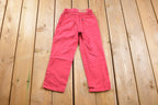 Vintage 1990s Red Riveted Youth Levi Red Tab Jeans Size 20 x 18
